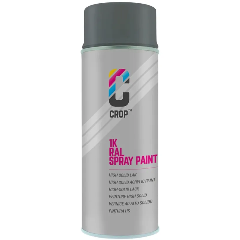 Merkproduct CROP RAL 7012 Mat Basaltgrijs spuitbus 400ml